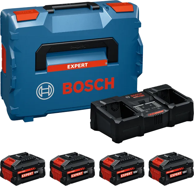 Starter Set Bosch 2x EXBA18V-55 + 2x EXBA18V-80 + EXAL18V2-320