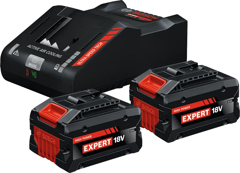 Starter Set Bosch 2x EXBA18V-80 + EXAL18V-160 8Ah