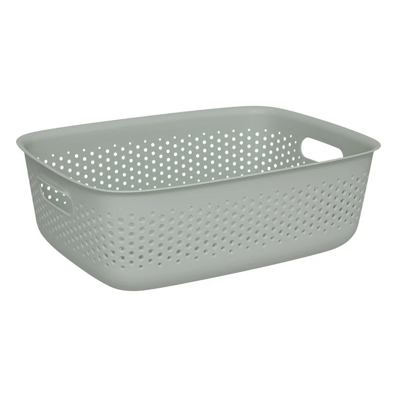 Cestino multiuso in plastica Tila Salvia 10 L