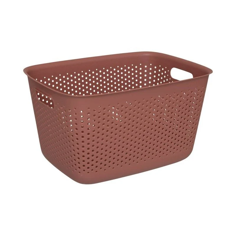 Cestino multiuso in plastica Tila Siena/Terracotta 17 L