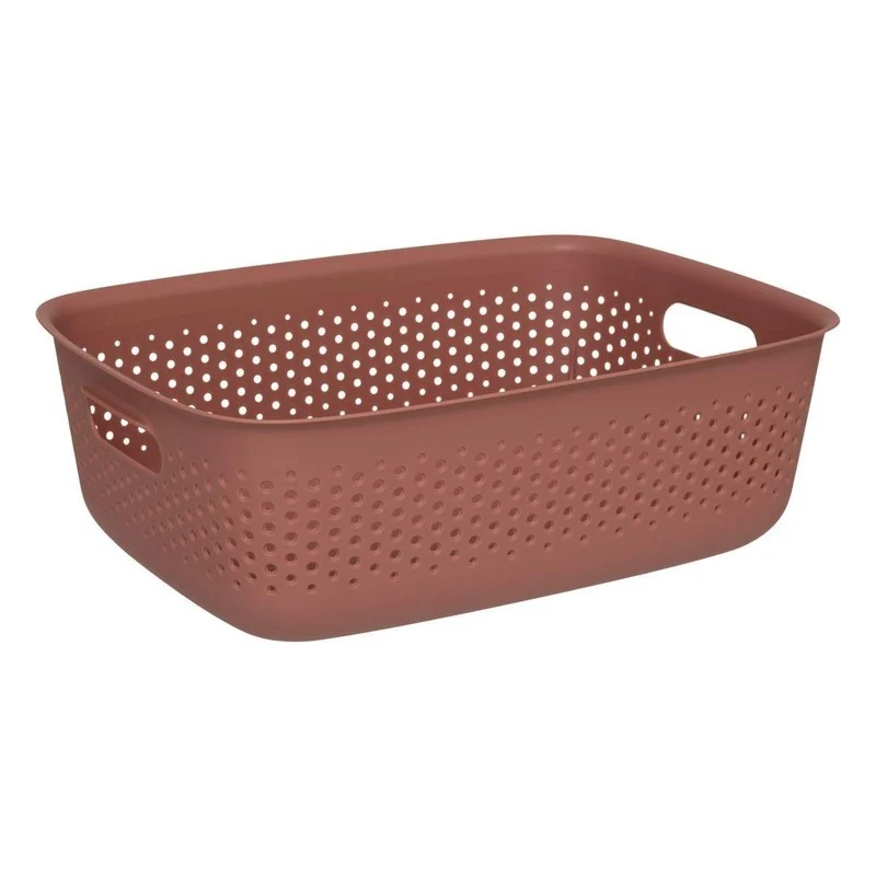 Cestino multiuso in plastica Tila Siena/Terracotta 10 L