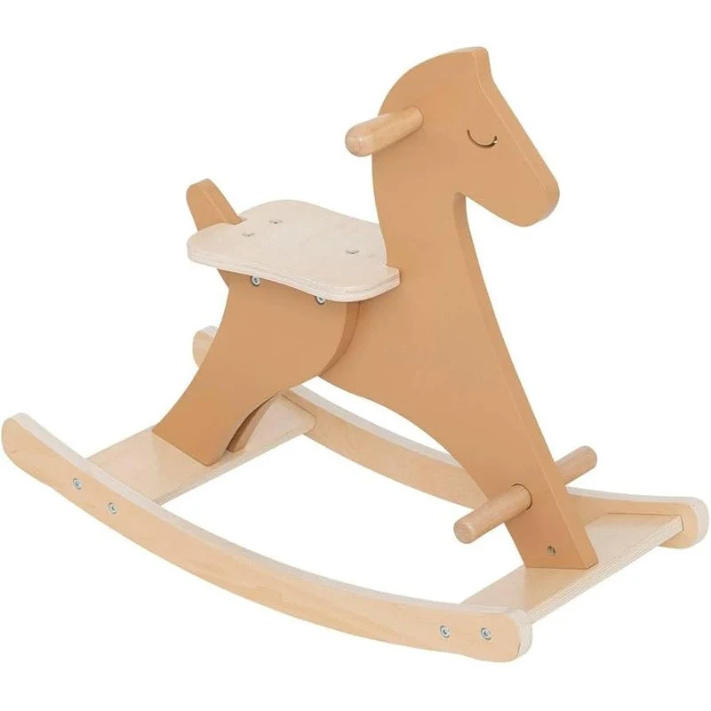 Cavallo a dondolo Lago in legno 64x30 cm