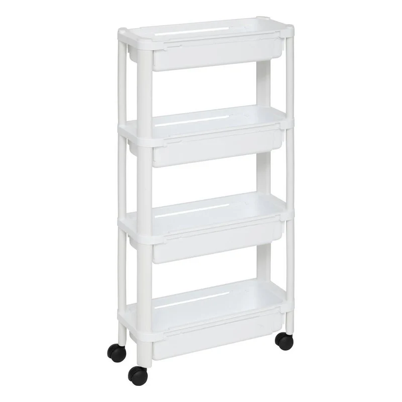 Carrello estensibile a 4 livelli -bianco