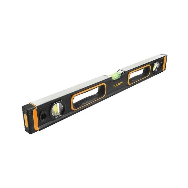 Livella magnetica 60 cm con terminali in gomma