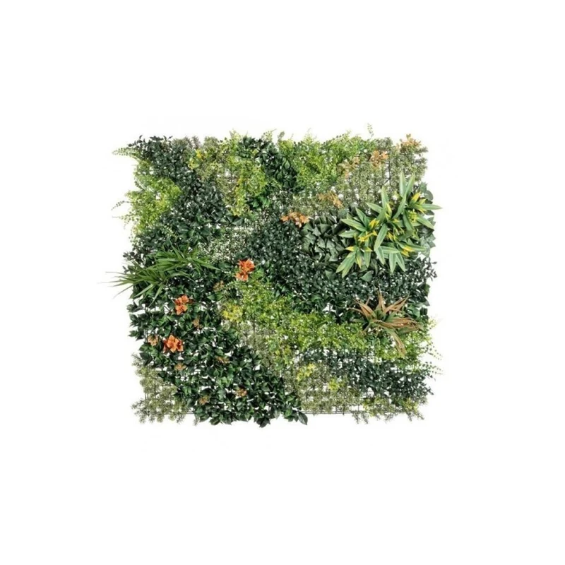 Bizzotto parete sintetica Mix Fiore arancione cm 100x100