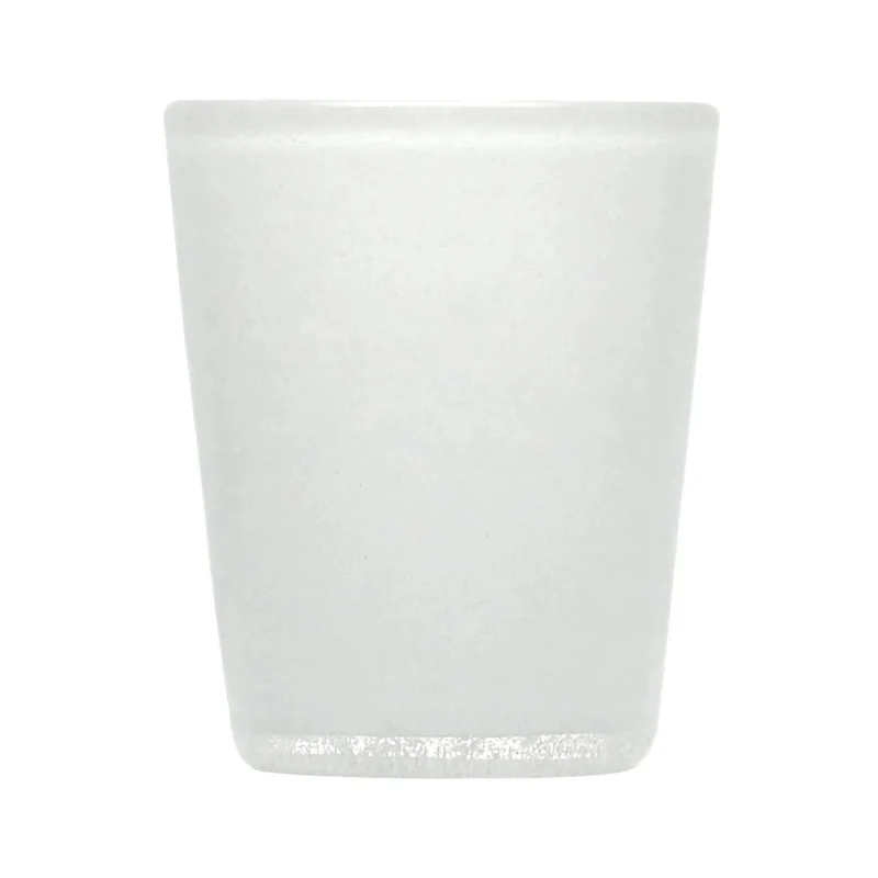 Bicchiere tumbler acqua white solid memento originale in vetro soffiato 0,25L