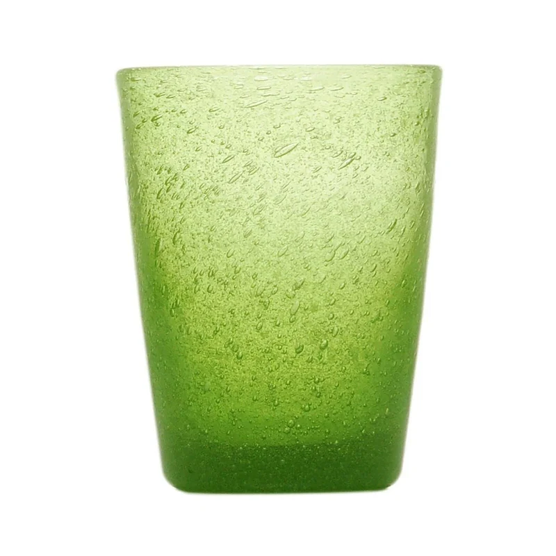 Bicchiere tumbler acqua lime memento originale in vetro soffiato 0,25L