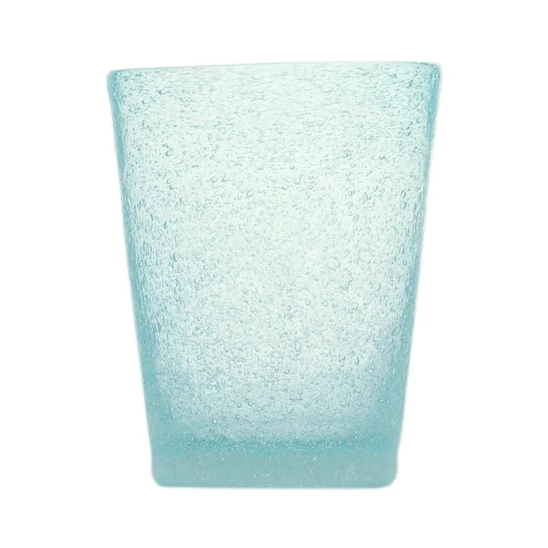 Bicchiere tumbler acqua light blue memento originale in vetro soffiato 0,25L