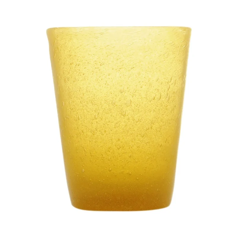 Bicchiere tumbler acqua corn memento originale in vetro soffiato 0,25L