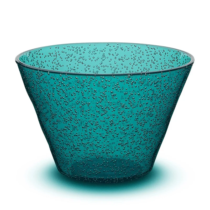 Insalatiera bowl petrol Memento Synth in metacrilato Ø24x13h