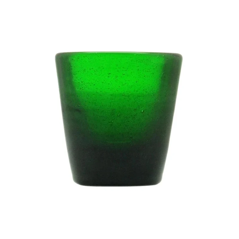 Bicchiere shot emerald memento originale in vetro soffiato 0,05L