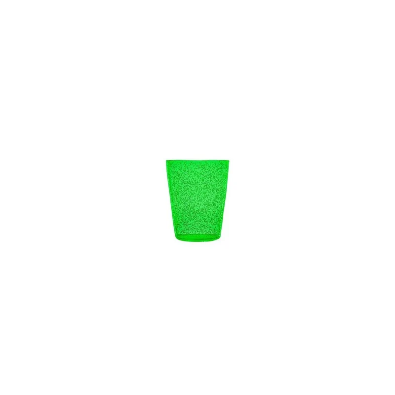 Bicchiere tumbler acqua green fluo Memento Synth in metacrilato 0,33L