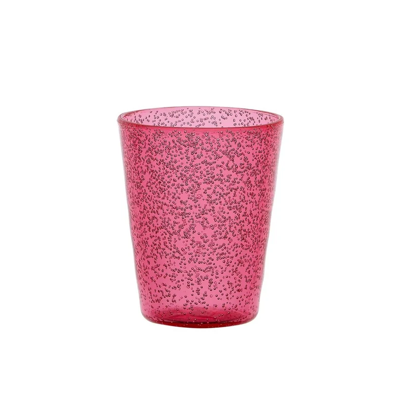 Bicchiere tumbler acqua strawberry Memento Synth in metacrilato 0,30L