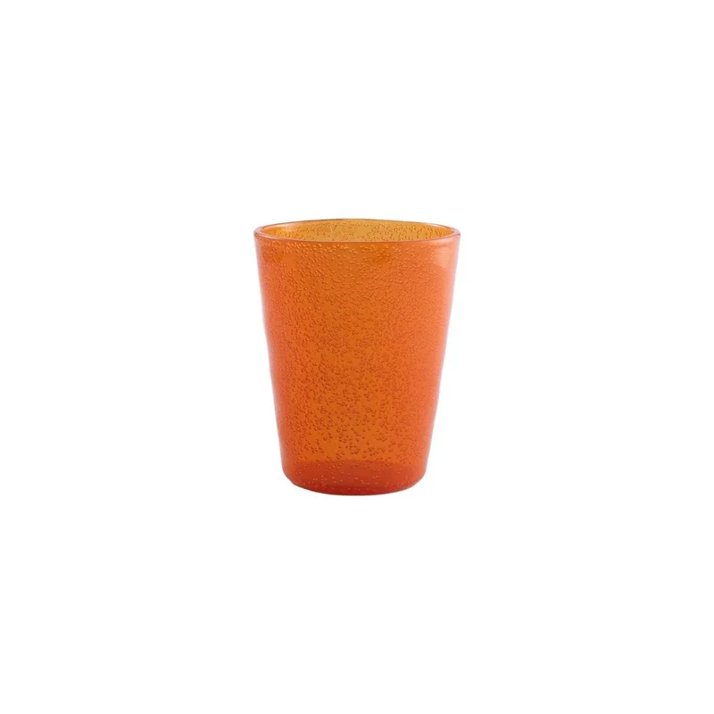 Bicchiere per acqua orange Memento Synth in metacrilato 0,33L