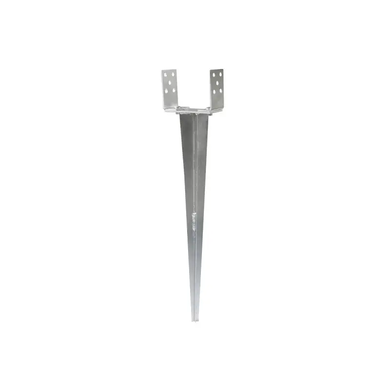 Staffa ficcone regolabile quadra 0-160 mm zincata a caldo