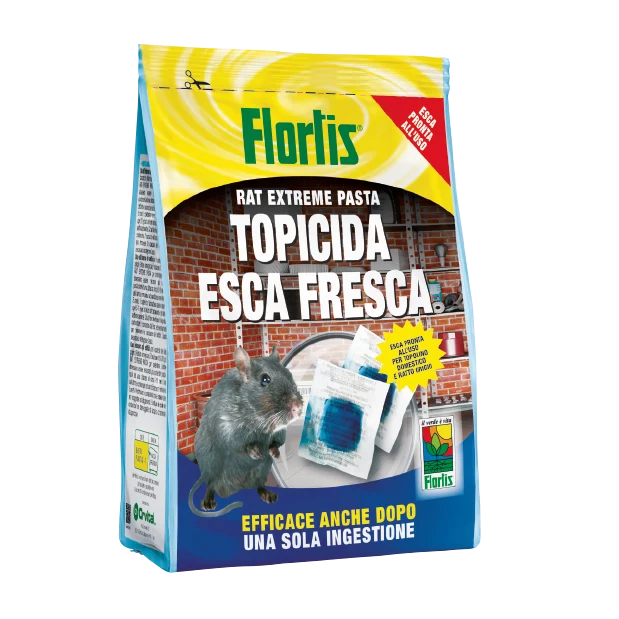 Topicida esca fresca 1,5 kg Flortis