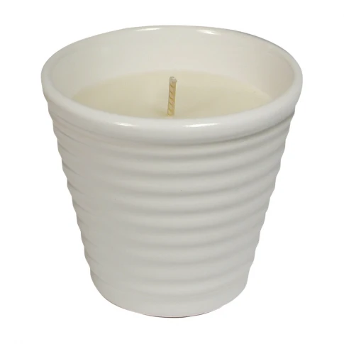 Bicchiere marine in ceramica con citronella