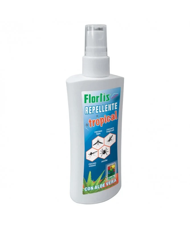 Lozione tropicale insettorepellente Flortis 100 ml