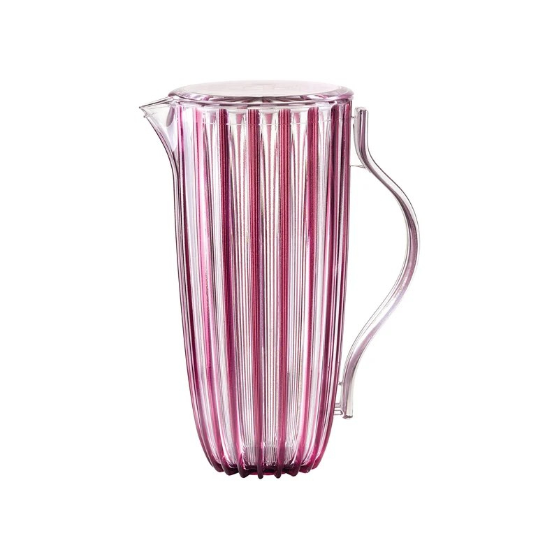 Caraffa con coperchio pin-up colore rosso 19,5 x 13 x H 27 cm