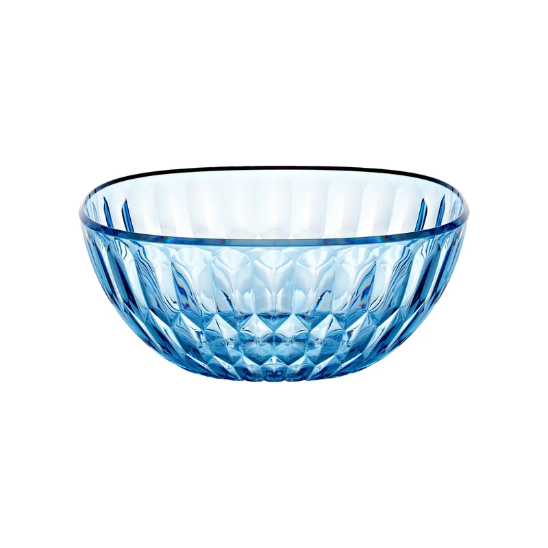 Contenitore Vanity Ø30 cm color cielo 30x30xh12,9 cm