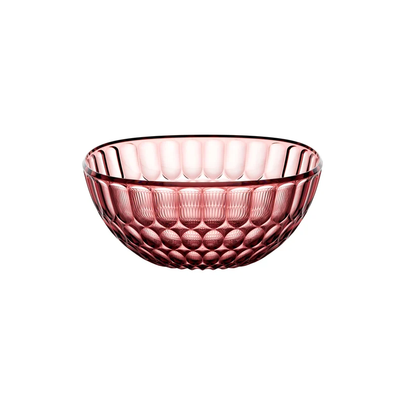 Contenitore Vanity Ø25 cm colore malva 25x25xh10,9 cm