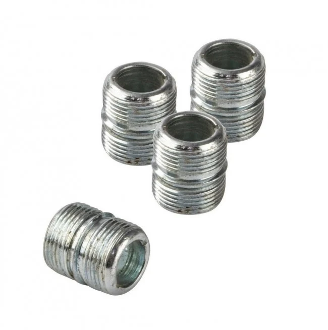 Set 4 viti montanti Cromo Lux cm 3x2