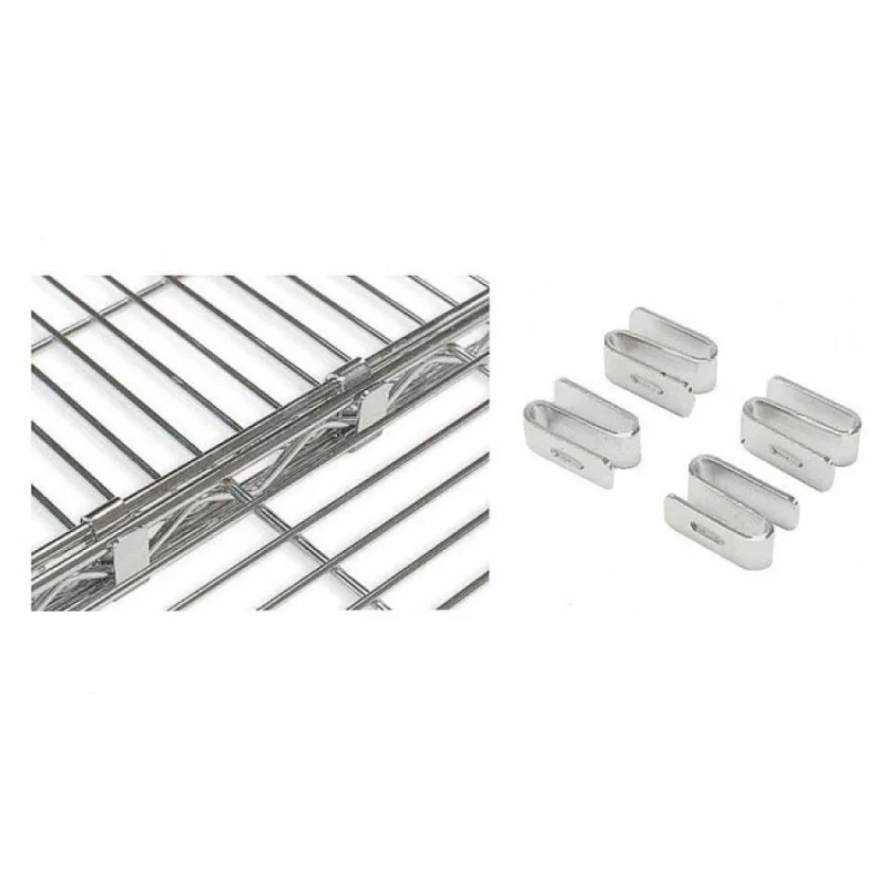 Set 4 raccordi piano cromo cm 3,5x2