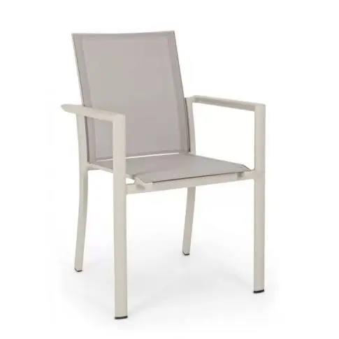 Sedia con braccioli Konnor cm 56,2x60x88h