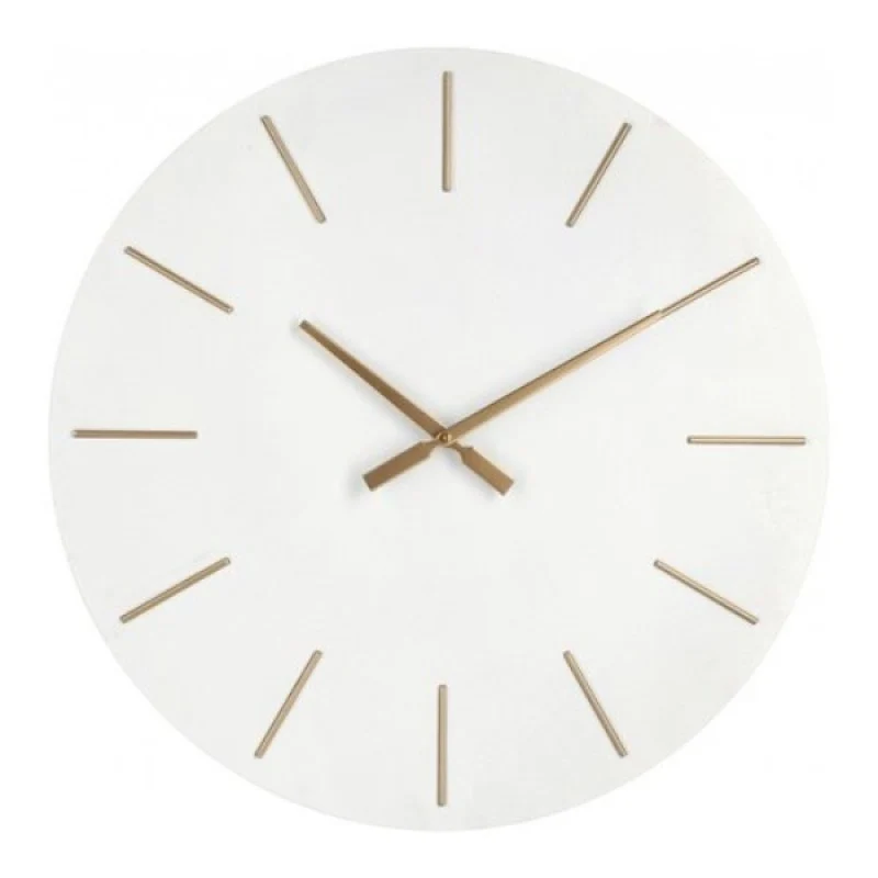Orologio da parete Timeline bianco Ø60 cm