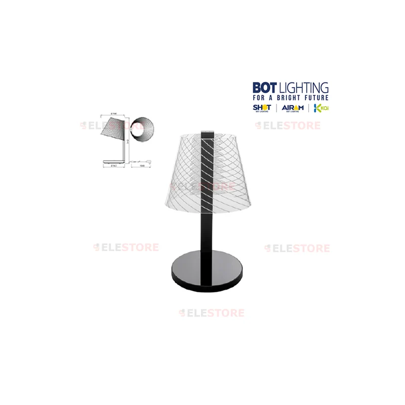 Illusion dot desk lamp 310lm 7w wir - eless charging