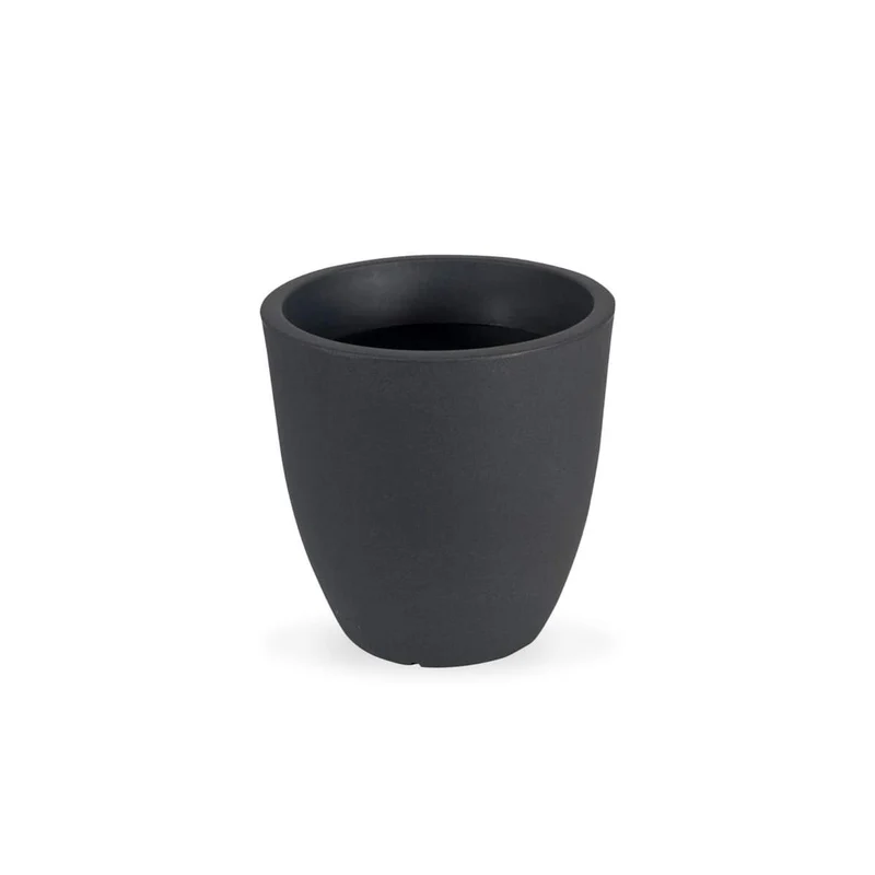 Orione alto vaso d.40 h40 antracite