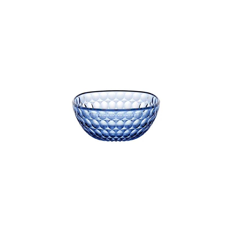 Contenitore Vanity Ø16 cm colore blu denim 16 x 16 x H 7 cm