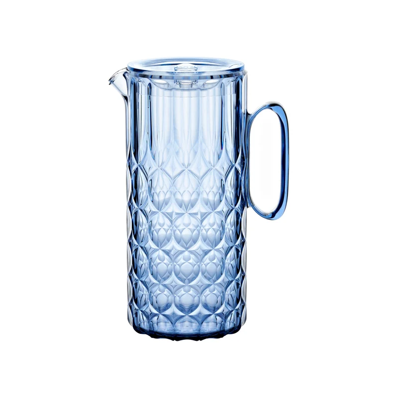 Caraffa Vanity con coperchio colore blu 1750 cc