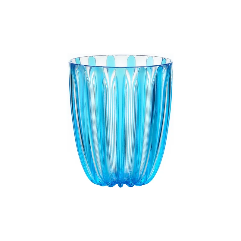 Bicchiere basso Dolcevita colore blu 350 cc