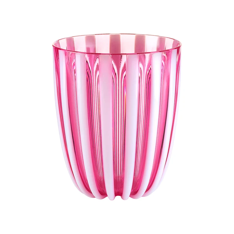 Bicchiere basso Dolcevita colore rosa 350 cc