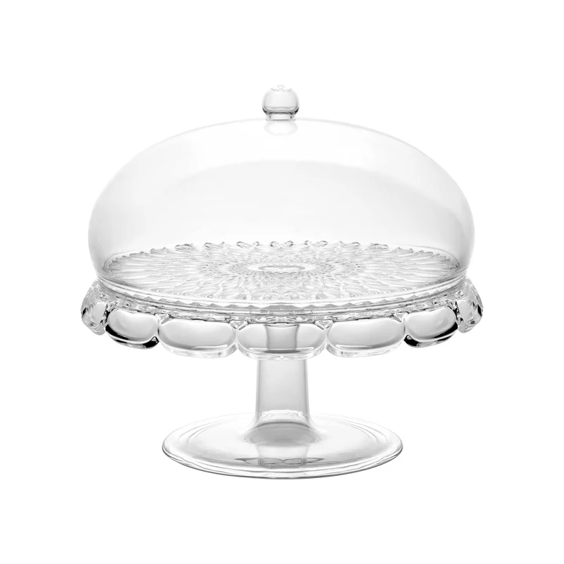 Alzata con campana Vanity trasparente Ø 30xh27,7 cm