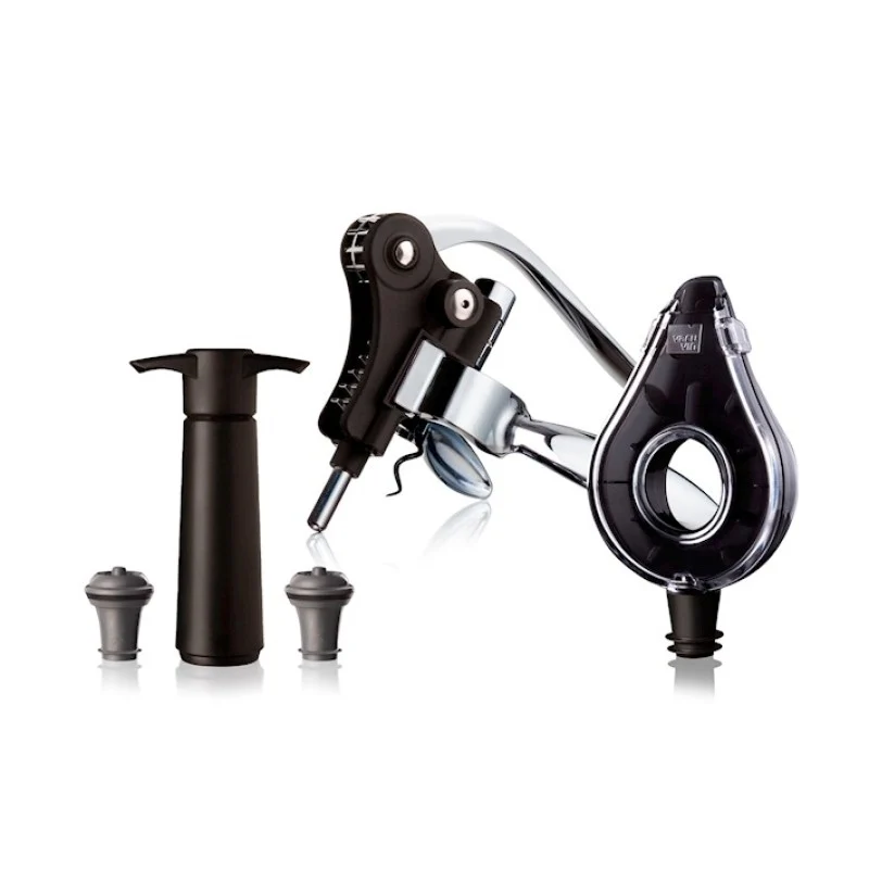 Set di Accessori 5 pz Vino Air Deluxe Plastica e Acciaio