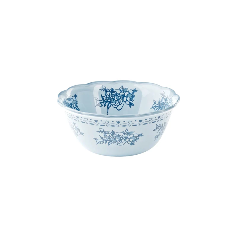 Contenitore Ø22 cm Josephine celeste polvere