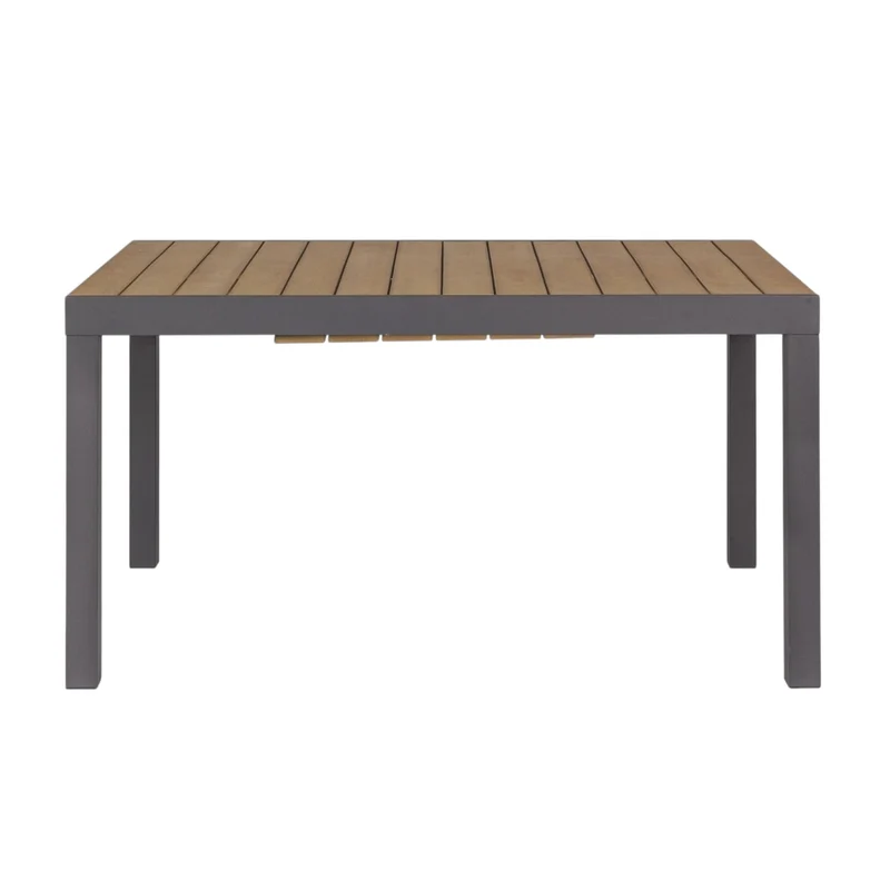 Tavolo allungabile Elias 140x200x90 cm Antracite Sj61