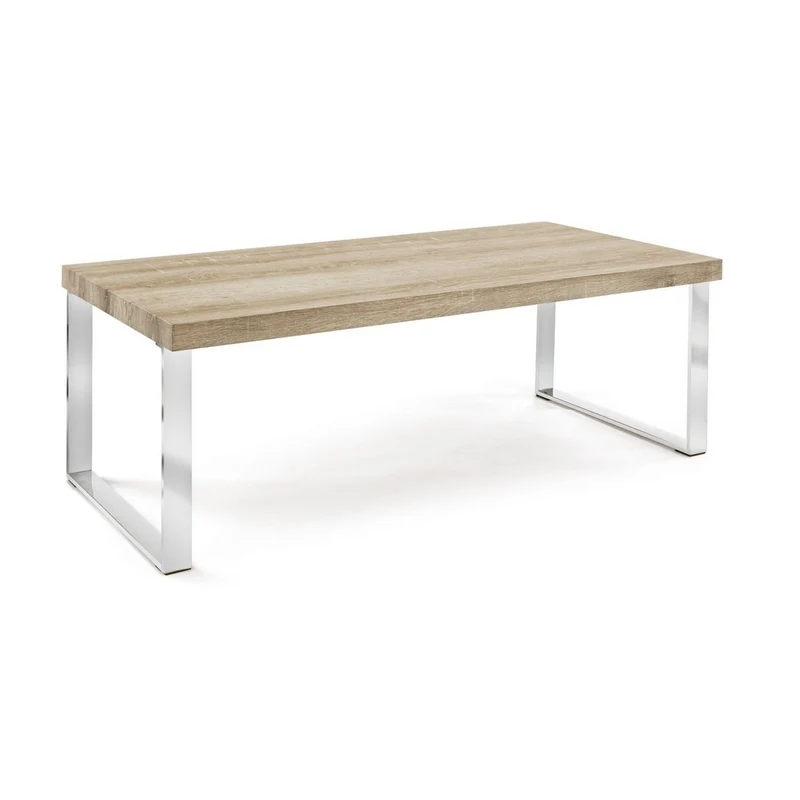 Tavolino rettangolare 100x50 cm in legno