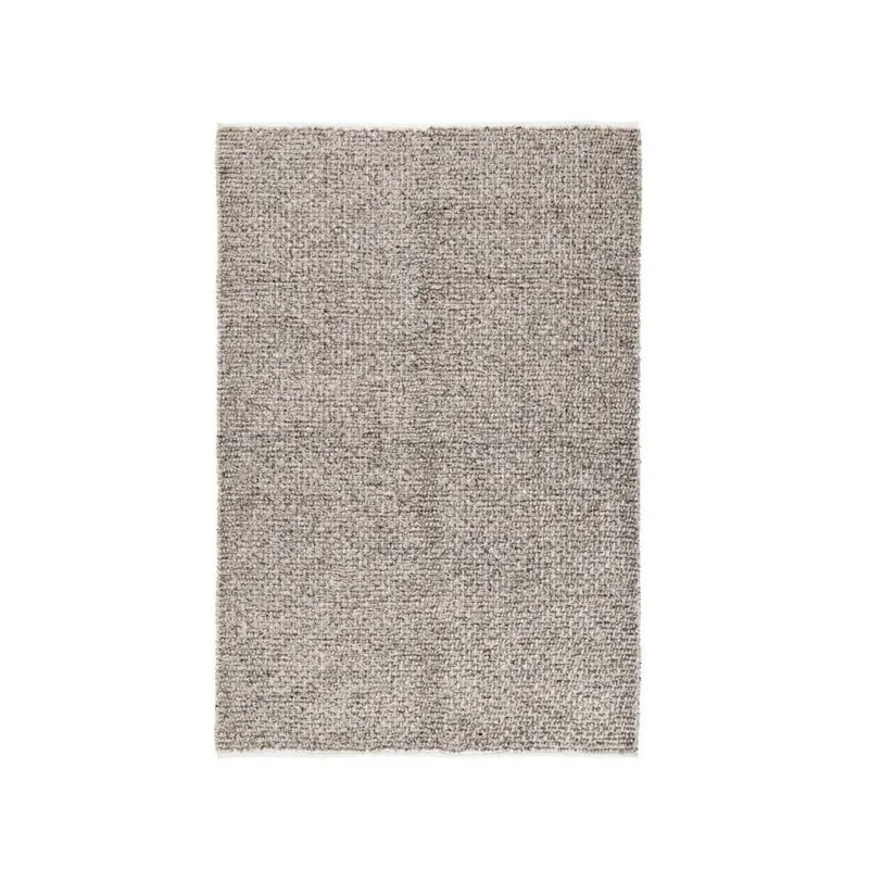 Tappeto grigio 160x230 cm in poliestere riciclato