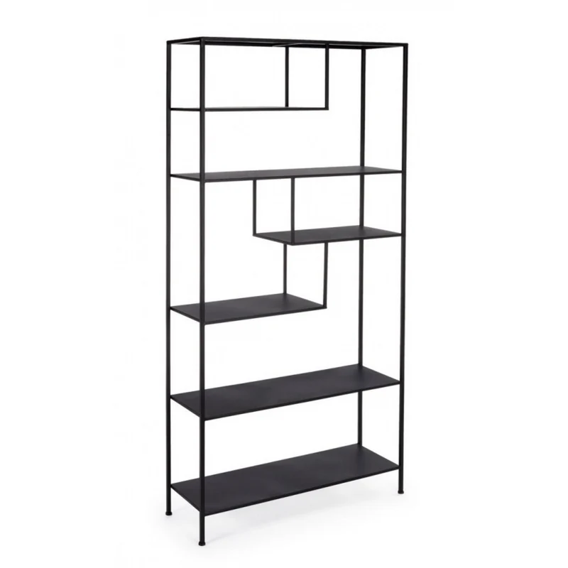 Libreria in acciaio 80x26x170 cm