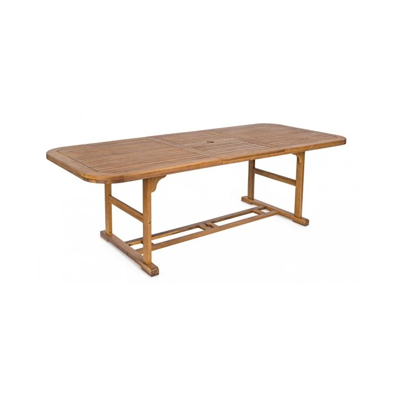 Tavolo Per esterno Noemi Allungabile in Legno 180-240x100x h 74cm