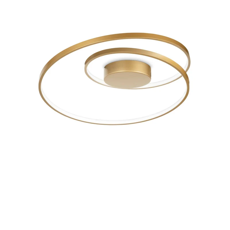 Lampada soffitto OZ ottone D600xH180mm