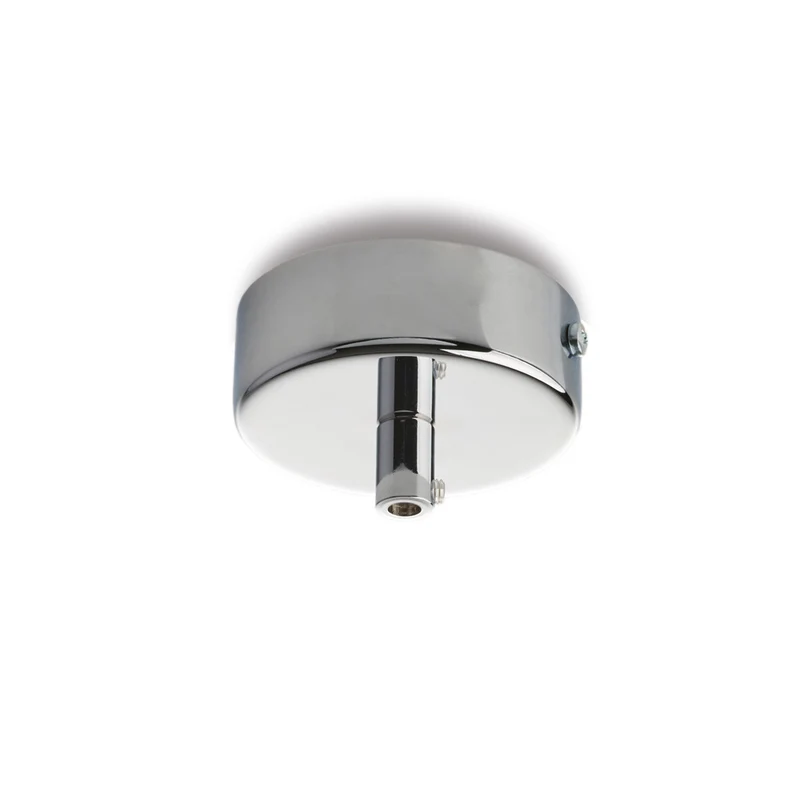 Rosone multicavo in ferro cromato diametro 8 con 1 foro H.3 - Ø8