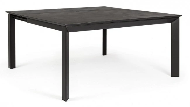 Tavolo Allungabile da Giardino Konnor Antracite Larghezza 110-160 cm
