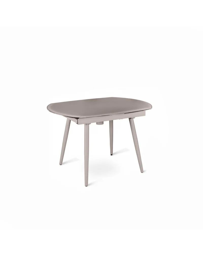 Tavolo Allungabile Kyoto Four 120-180x90 cm tortora gambe quattro