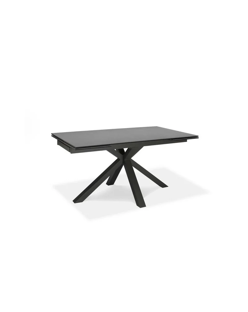 Tavolo Allungabile 160-240 x 90 cm Ceramica Grigio Grafite