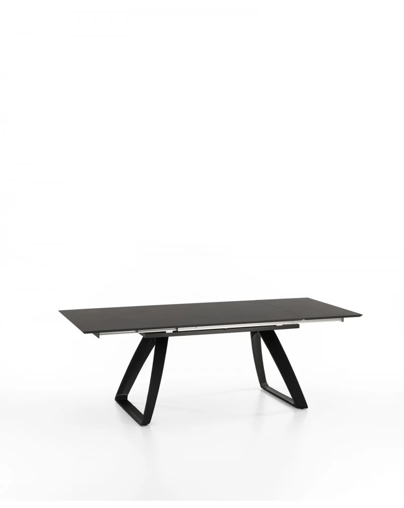 Tavolo Allungabile Barret 170-270x90 - Top Grigio Scuro
