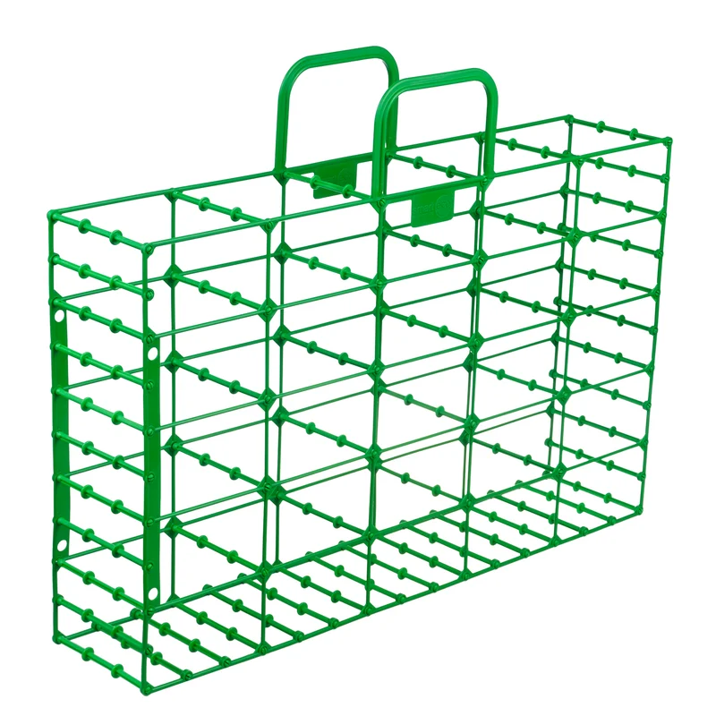 ECORACK Portabottiglie e barattoli in vetro con due ganci